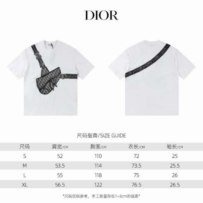 Picture of Dior T Shirts Short _SKUDiorS-XLH101033965